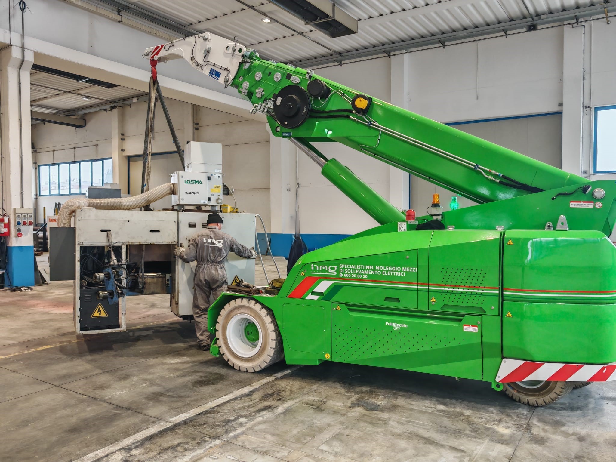 JMG Cranes MC 130s — vista 1