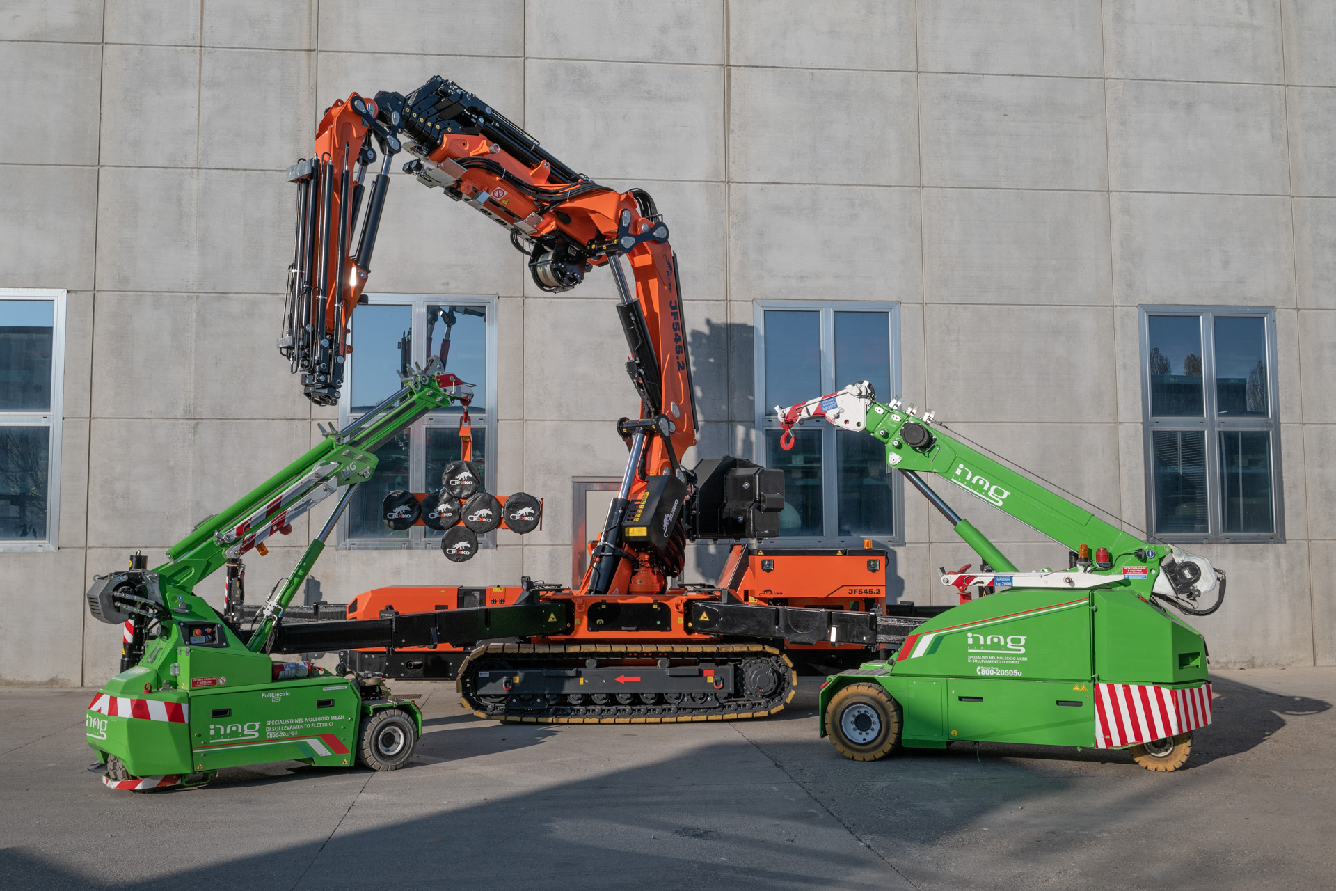 Noleggio Gru Elettriche NMG Italia
